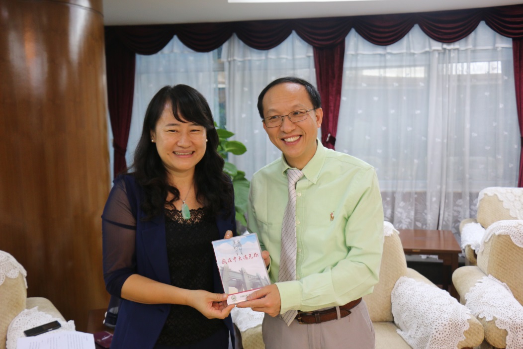 陈春声书记接见四位中山医旅美校友