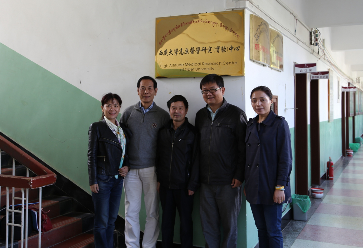 我院药理教研室关永源、王冠蕾赴西藏民族学院对口支援