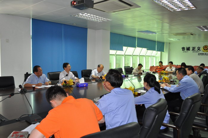 法医学系赴深圳市公安局实习基地巡点考察