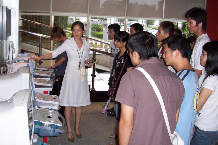 生物医学工程2006级同学到深圳参观学习