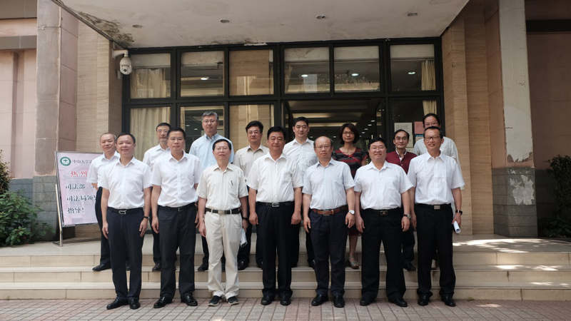 司法部刘振宇副部长到william威廉英国法医鉴定中心调研