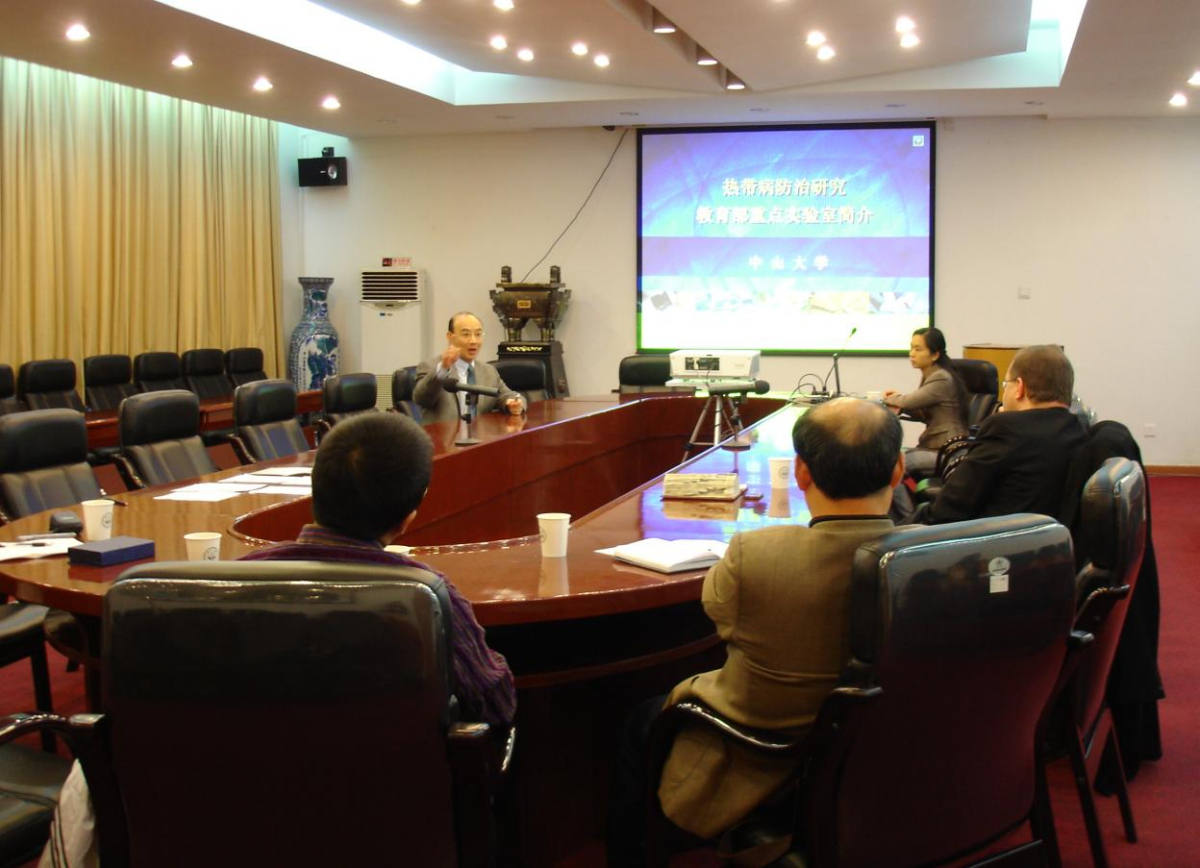 比利时驻广州总领事馆访问热带病防治研究教育部重点实验室