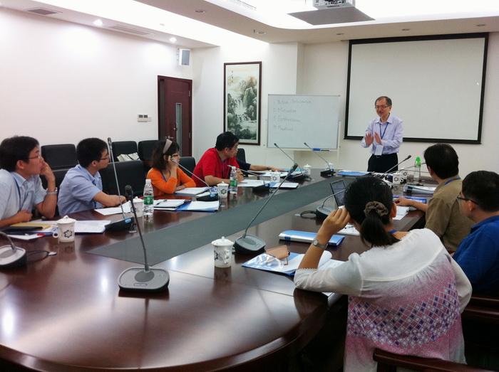 我院邀请香港大学陈立基教授开办英文授课培训班