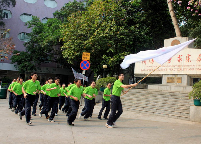 我院环校长跑队获优胜奖