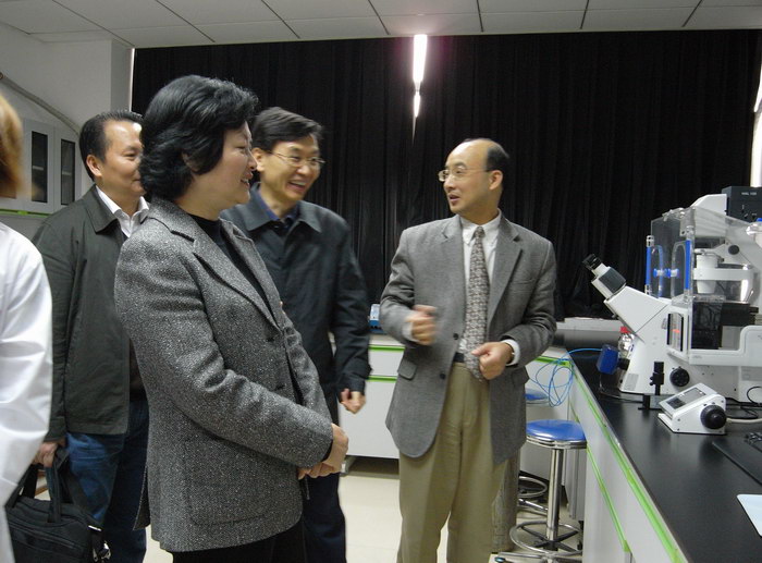 雷于蓝副省长到Williamhill中文考察调研